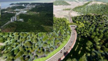 Projeto do binário da avenida Osvaldo Reis | Arte/Prefeitura de Itajaí